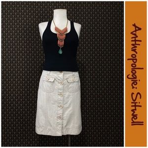 2006 Anthro “Buttondown Skirt” by Sitwell